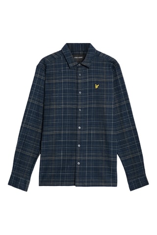 Camisa relaxed - Azul-marinho