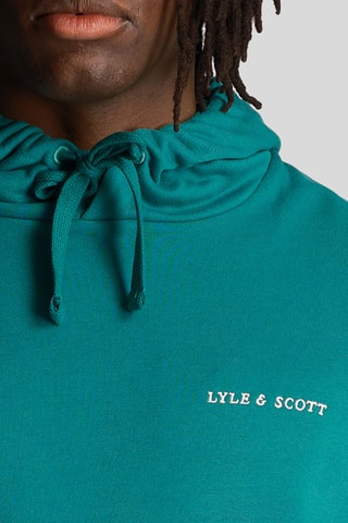 Sweat com capuz - Verde escuro