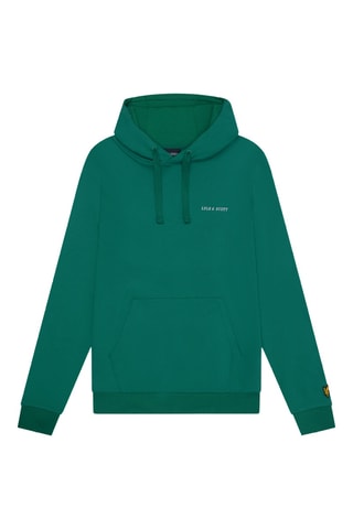 Sweat com capuz - Verde escuro