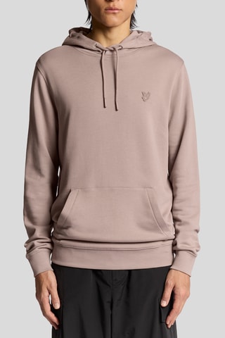 Sweat com capuz - Rosa-velho