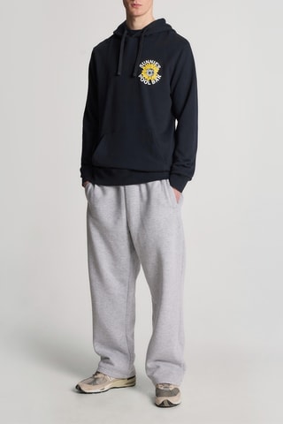 Sweat com capuz - Azul-marinho