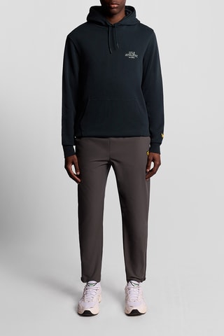 Sweat com capuz - Azul-marinho