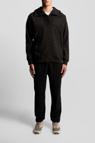 Casaco com capuz - Preto