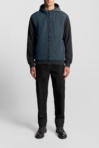 Sweat com capuz - Azul-marinho