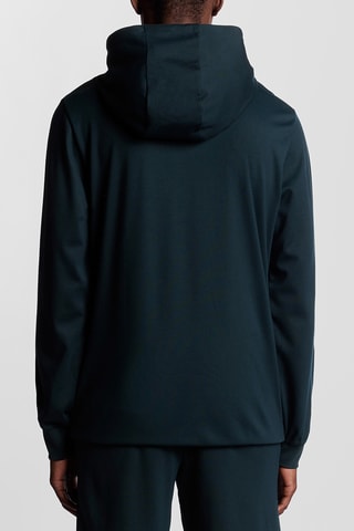 Sweat polar com capuz - Azul-marinho