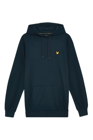 Sweat polar com capuz - Azul-marinho