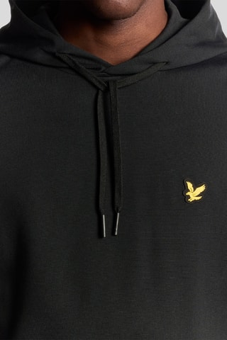 Sweat polar com capuz - Azul-marinho