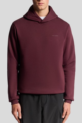Sweat com capuz - Bordô