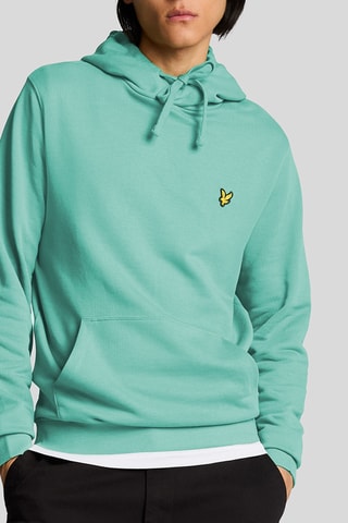 Sweat com capuz - Turquesa