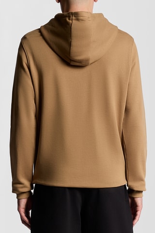 Sweat com capuz - Castanho