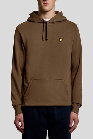 Sweat com capuz - Castanho escuro