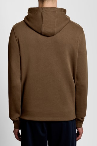 Sweat com capuz - Castanho escuro