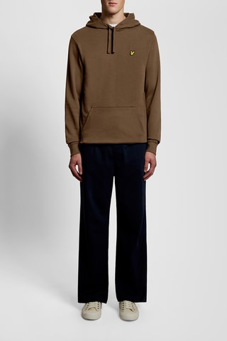 Sweat com capuz - Castanho escuro