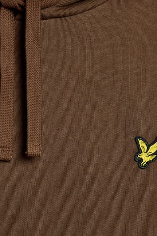 Sweat com capuz - Castanho escuro