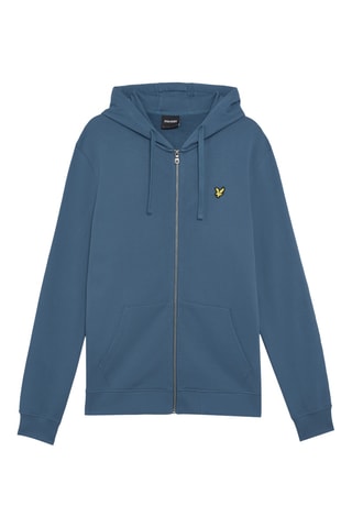 Sweat com capuz - Azul-pato