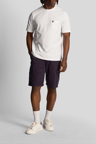 Bermudas cargo - Azul-escuro