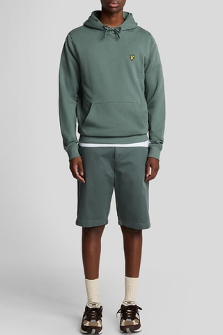 Bermudas regular - Verde-escuro