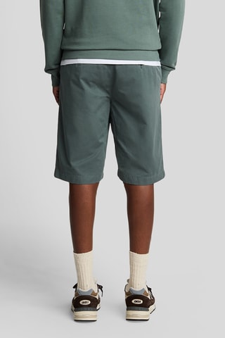 Bermudas regular - Verde-escuro