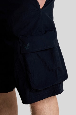 Bermudas cargo - Azul-escuro