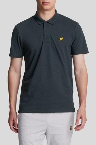 Polo regular - Azul-marinho