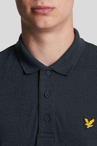 Polo regular - Azul-marinho