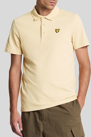 Polo regular- Amarelo