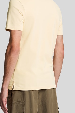 Polo regular- Amarelo