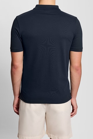 Polo regular - Azul-marinho