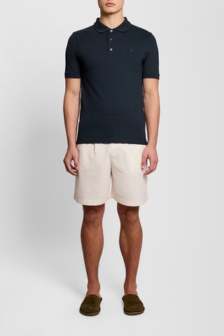 Polo regular - Azul-marinho