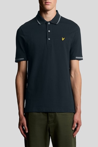 Polo regular - Azul-marinho