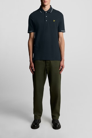 Polo regular - Azul-marinho