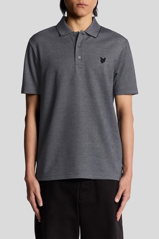 Polo regular - Cinzento-escuro