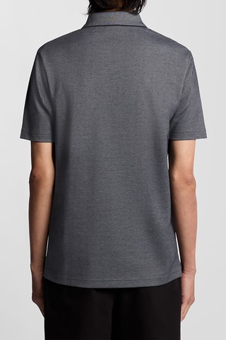 Polo regular - Cinzento-escuro