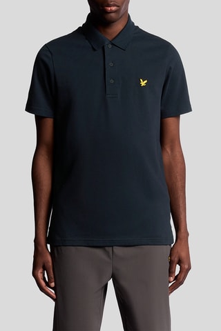 Polo regular - Azul-marinho