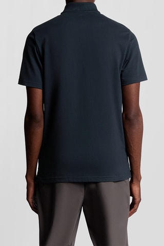 Polo regular - Azul-marinho