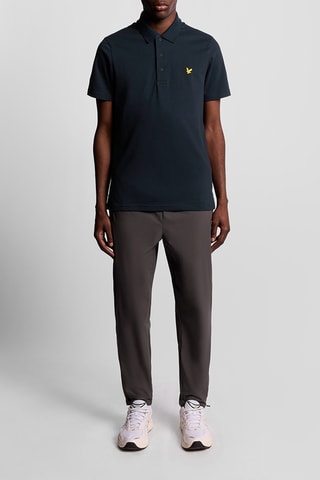 Polo regular - Azul-marinho