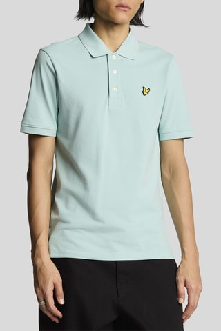 Polo regular - Azul-celeste