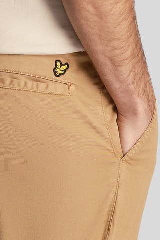 Calças regular - Bege