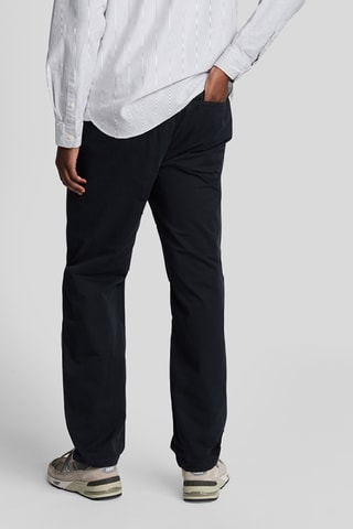 Calças chino regular - Preto