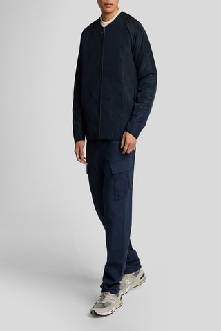 Calças cargo - Azul-marinho