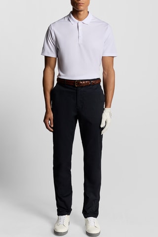 Calças chino regular - Azul-marinho