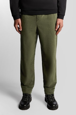 Calças regular - Caqui