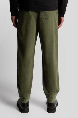 Calças regular - Caqui