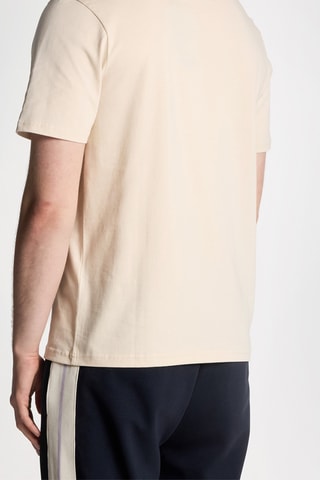 T-shirt regular - Bege-claro