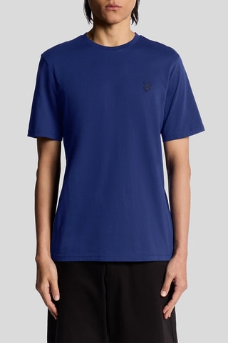 T-shirt regular - Azul-marinho