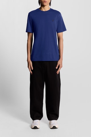 T-shirt regular - Azul-marinho