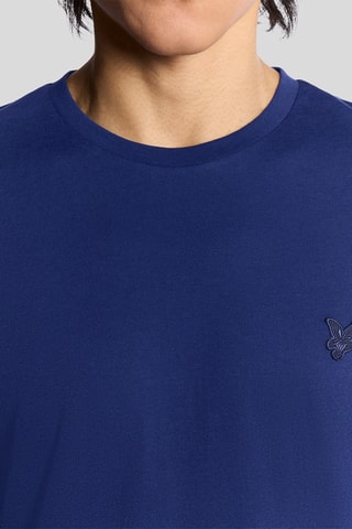 T-shirt regular - Azul-marinho