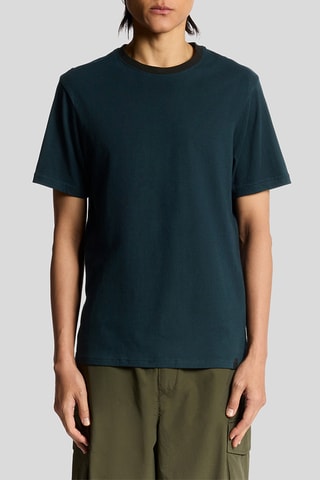 T-shirt regular - Azul-marinho