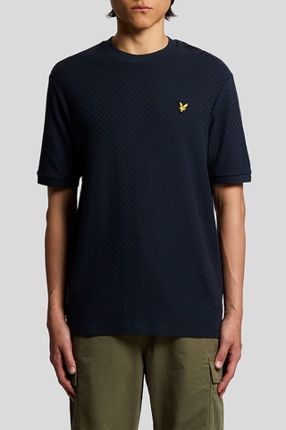 T-shirt relaxed - Azul-escuro