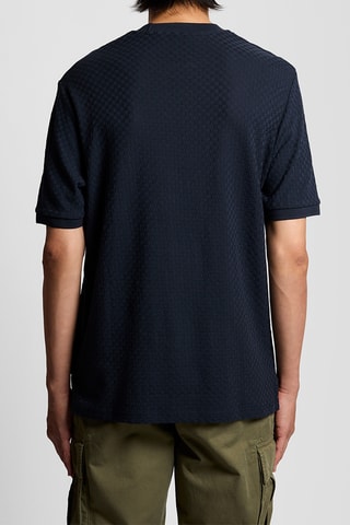 T-shirt relaxed - Azul-escuro